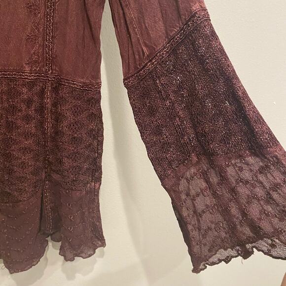 Purple Button Down - Picture 4 of 5